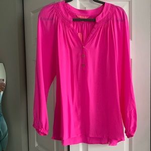 Lily Pulitzer Elsa blouse XL